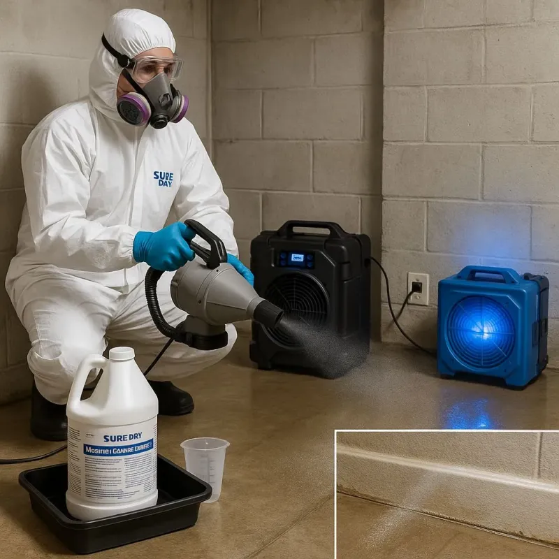 Sanitization and Odor Removal process in Chatham, VA