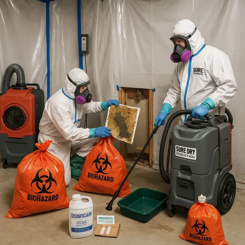 Contaminated Water Handling Protocols process in Chatham, VA